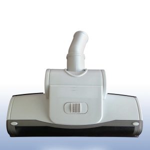 Air-driven brush for carpets